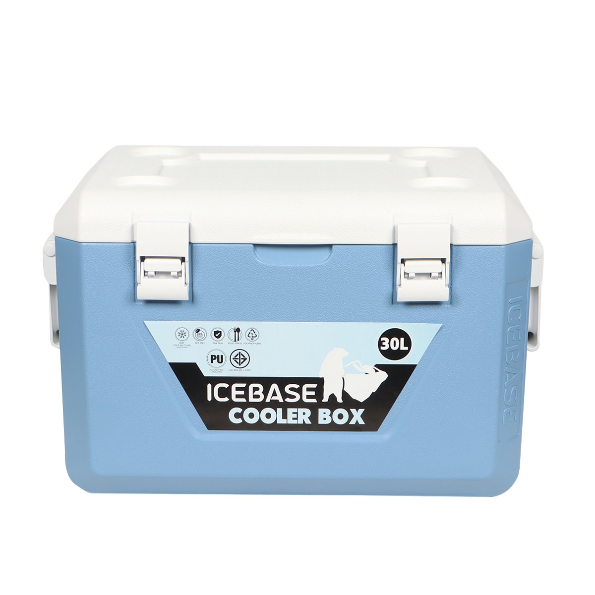 กระติกน้ำแข็งเก็บความเย็น ICEBASE รุ่น CLG-201BL (MERCURY) ขนาด 30 ลิตร สีฟ้า_0